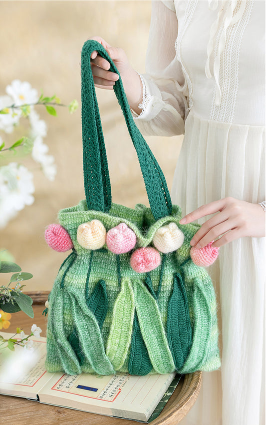 Blossom Shoulder Bag Crochet Kit