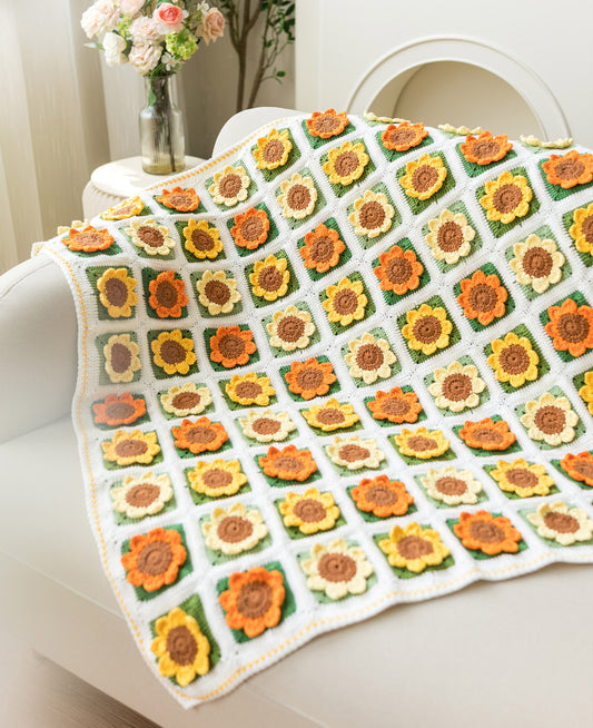 Yard Patchwork Blanket Crochet Pattern