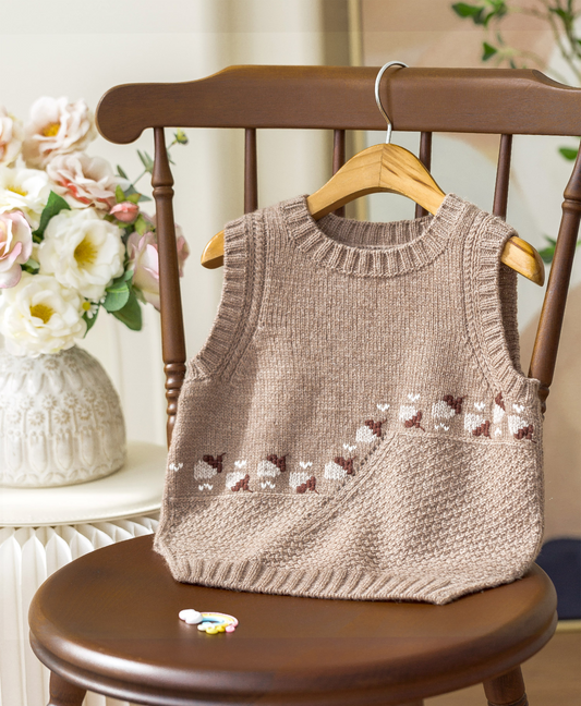 Acorn Vest Knit Pattern