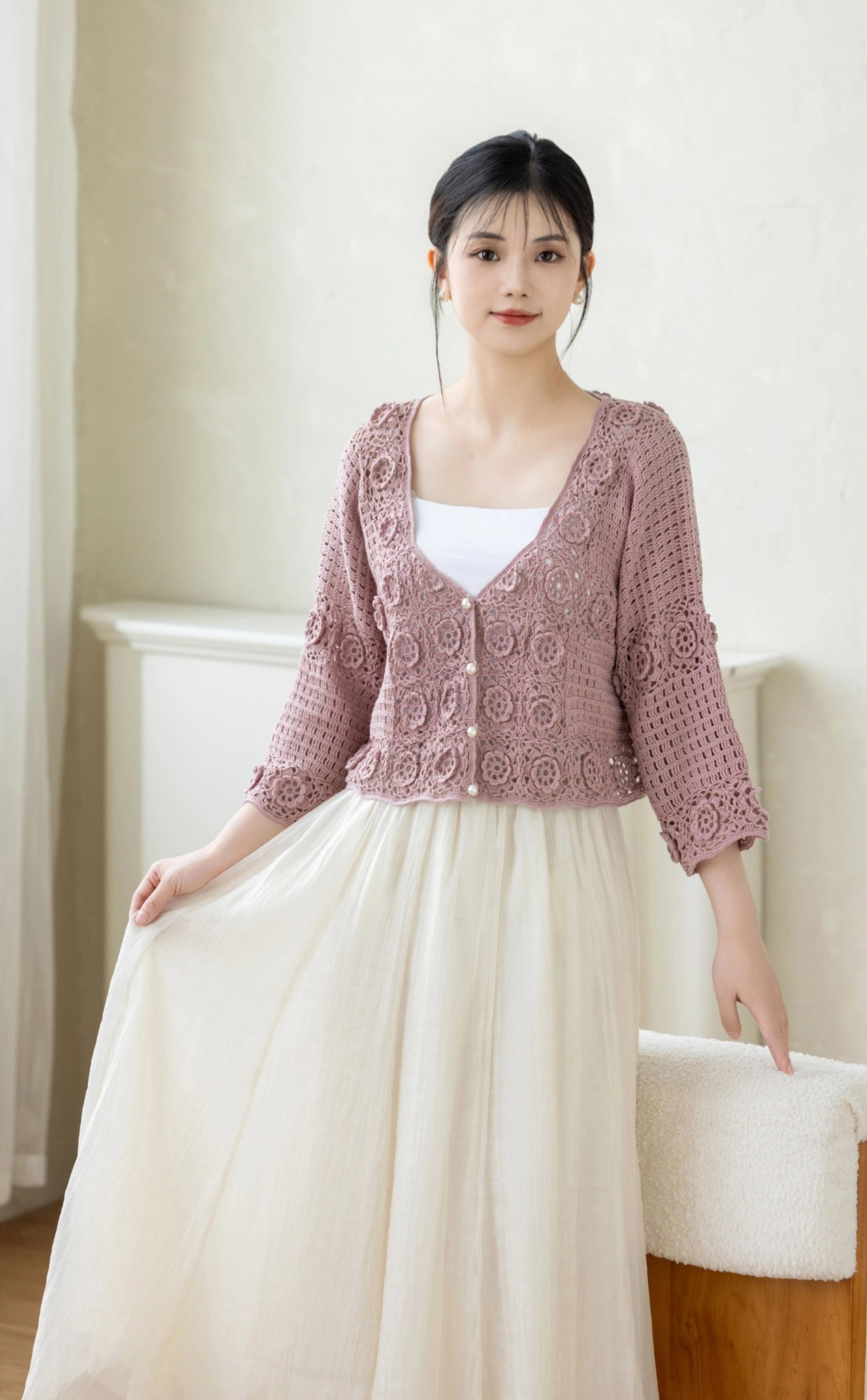 Huayu Cardigan Crochet Pattern