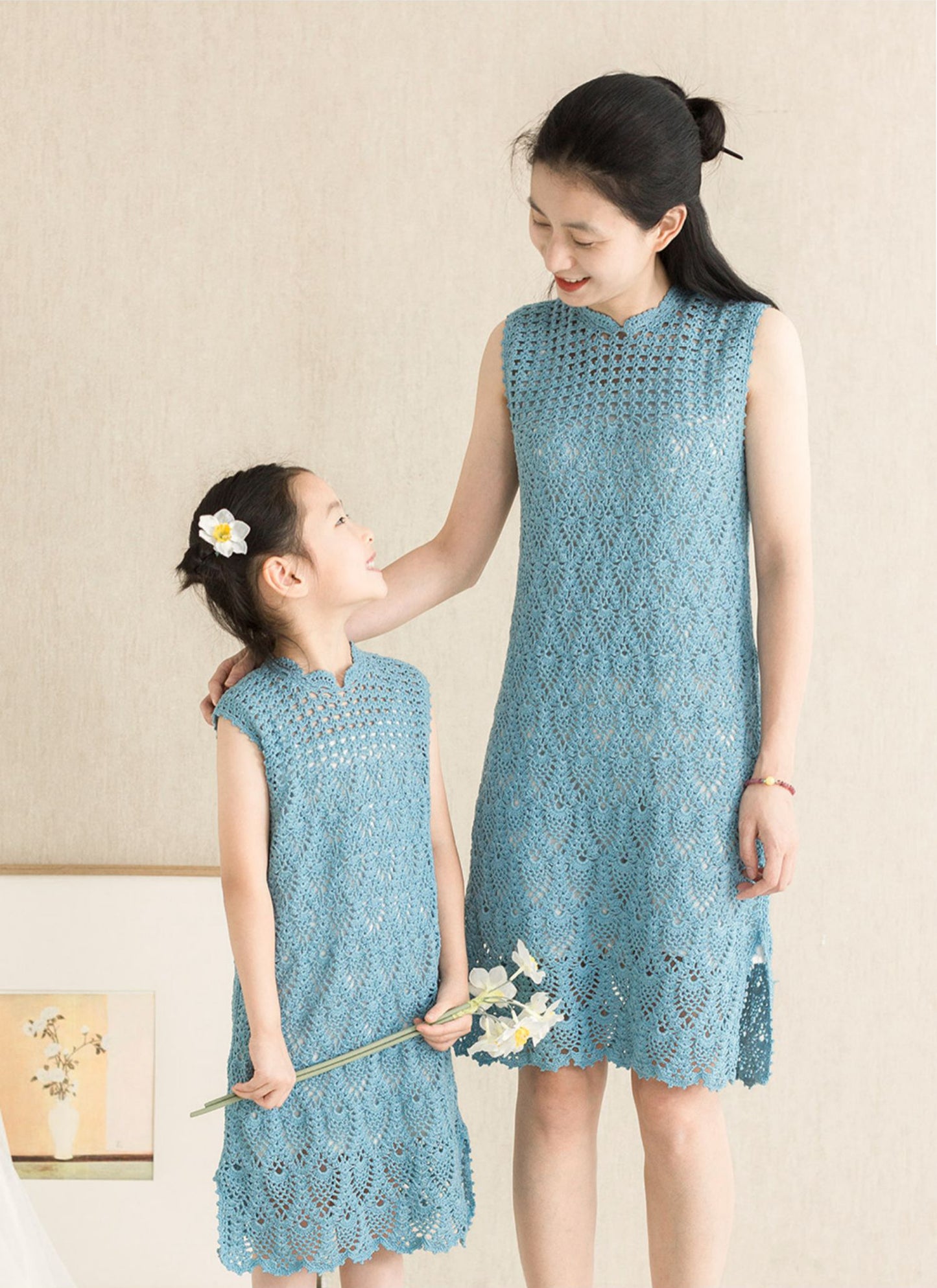 Cloud Jasmine Qipao Crochet Kit