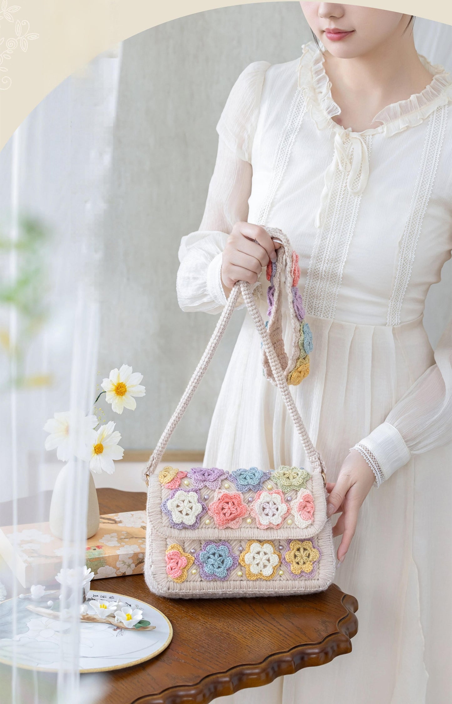 Plum & Pearl Crochet Pattern