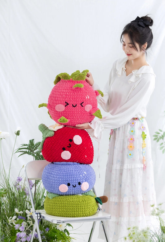 Fruit Pillow Crochet Kit