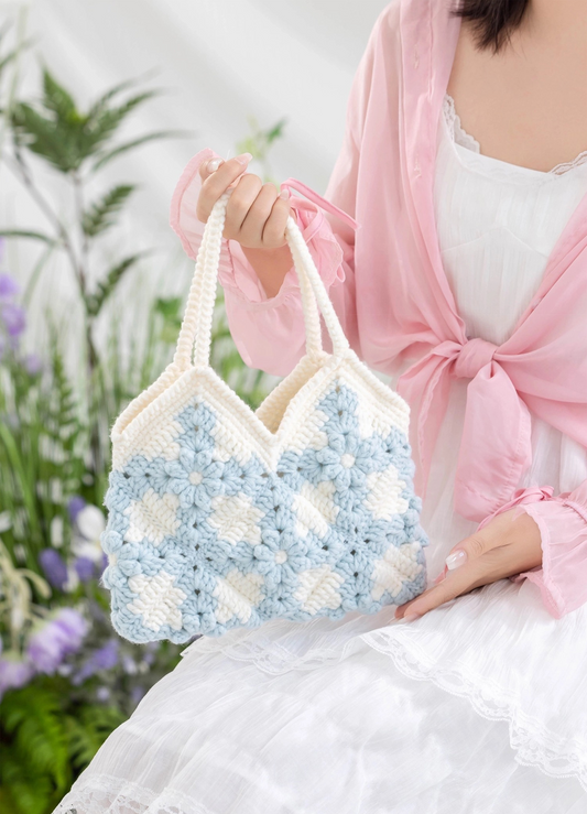 Daisy Bag Crochet Yarn Kit