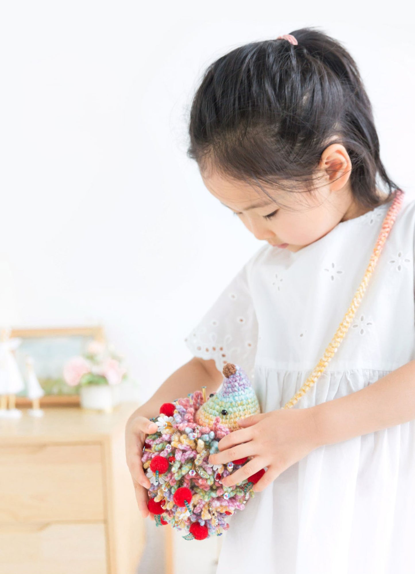 Hedgehog Pouch Crochet Kit
