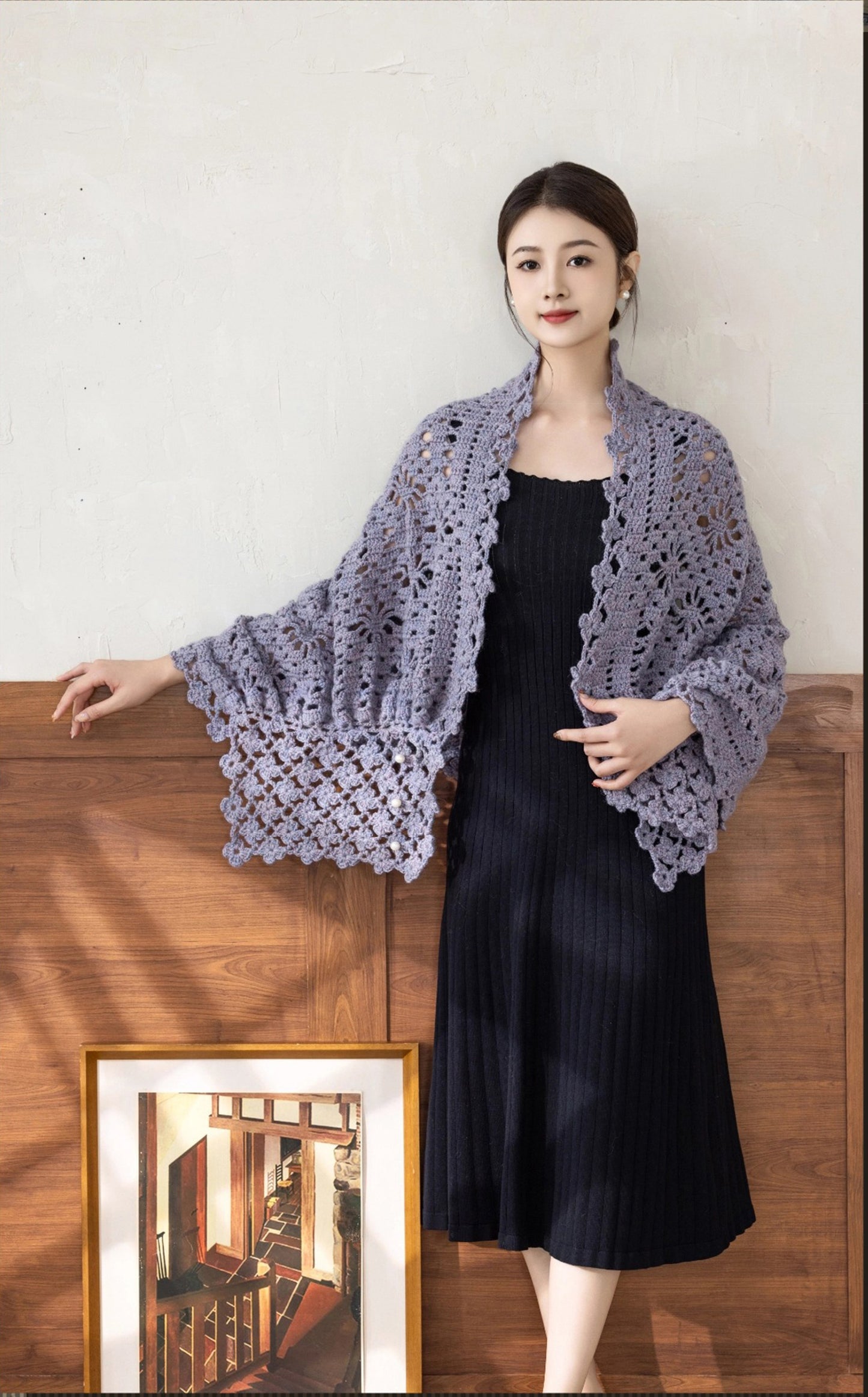 Rainelle Shawl Crochet Pattern