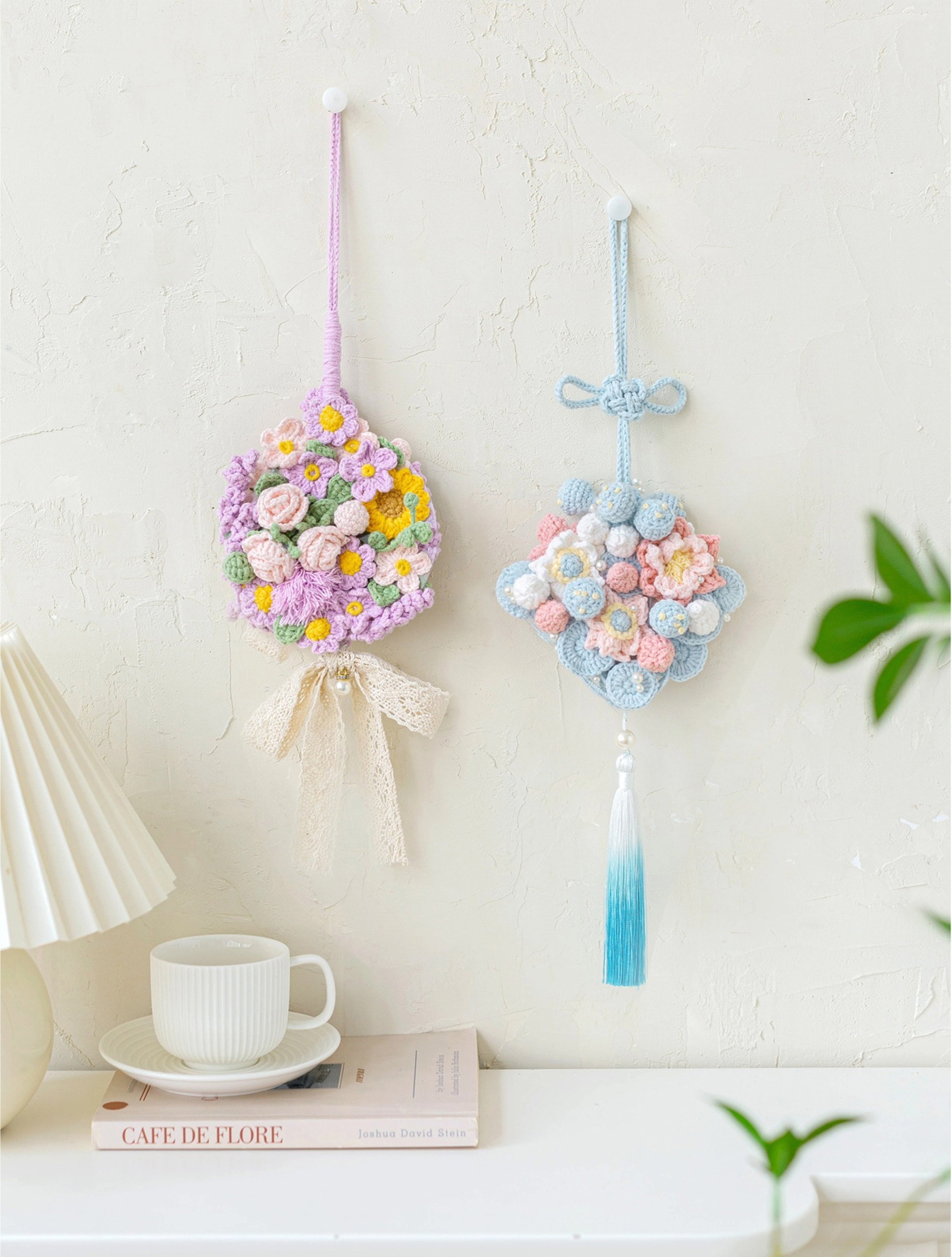 Lotus Blessing Charm Crochet Pattern – Susan's Family Crochet Yarn