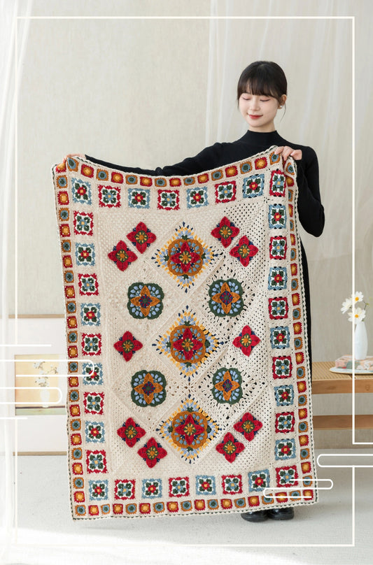 Lucky Wool Blanket Crochet Pattern