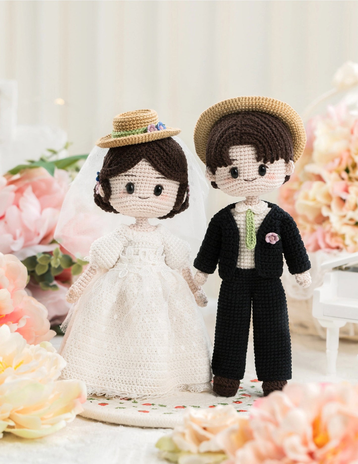 Passionate Couple Doll Crochet Kit