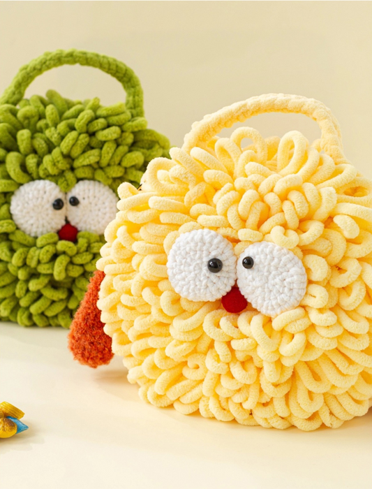 Rag Monster Bag Crochet Digital Pattern