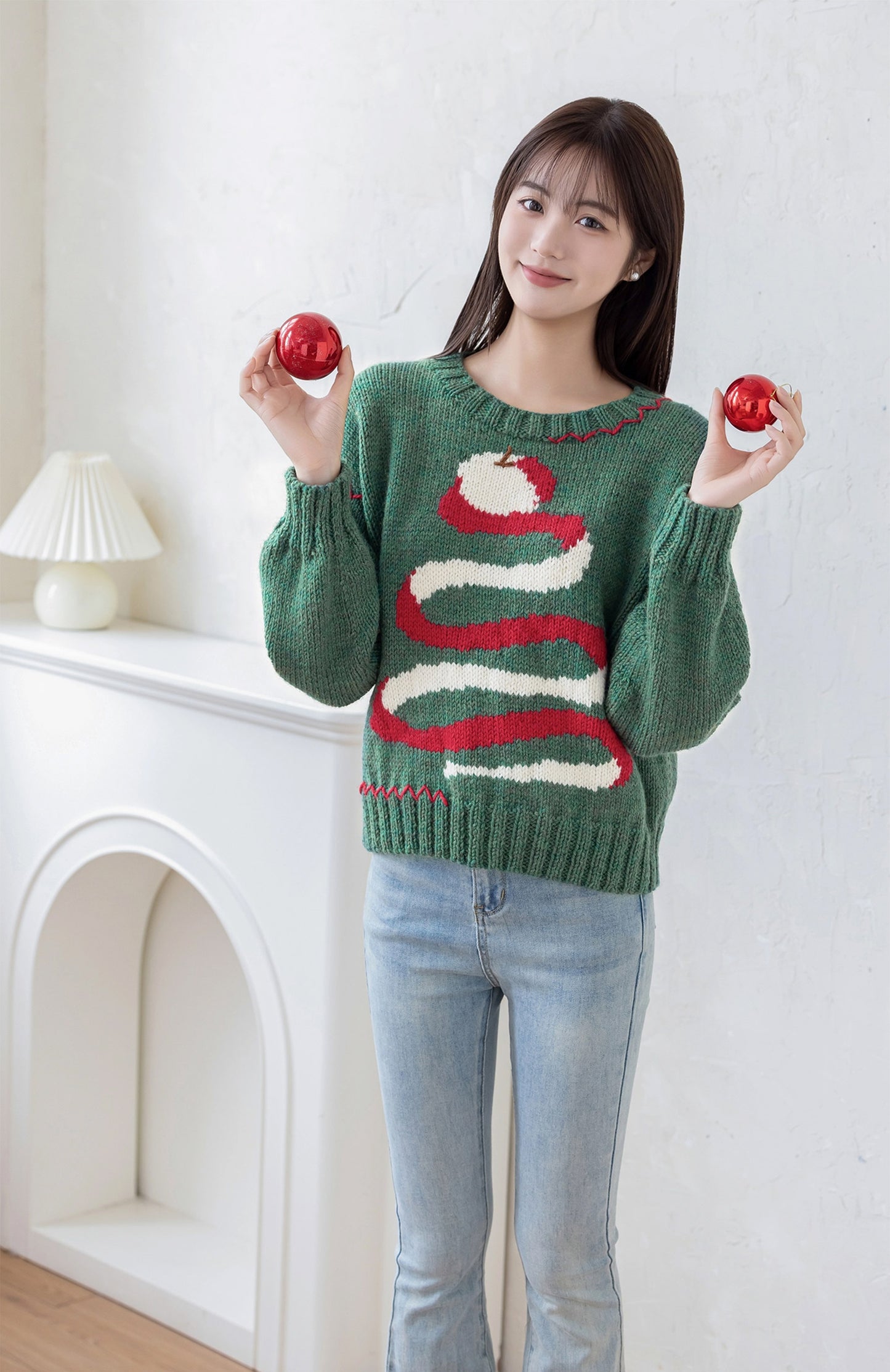 Christmas Apple Knit Kit