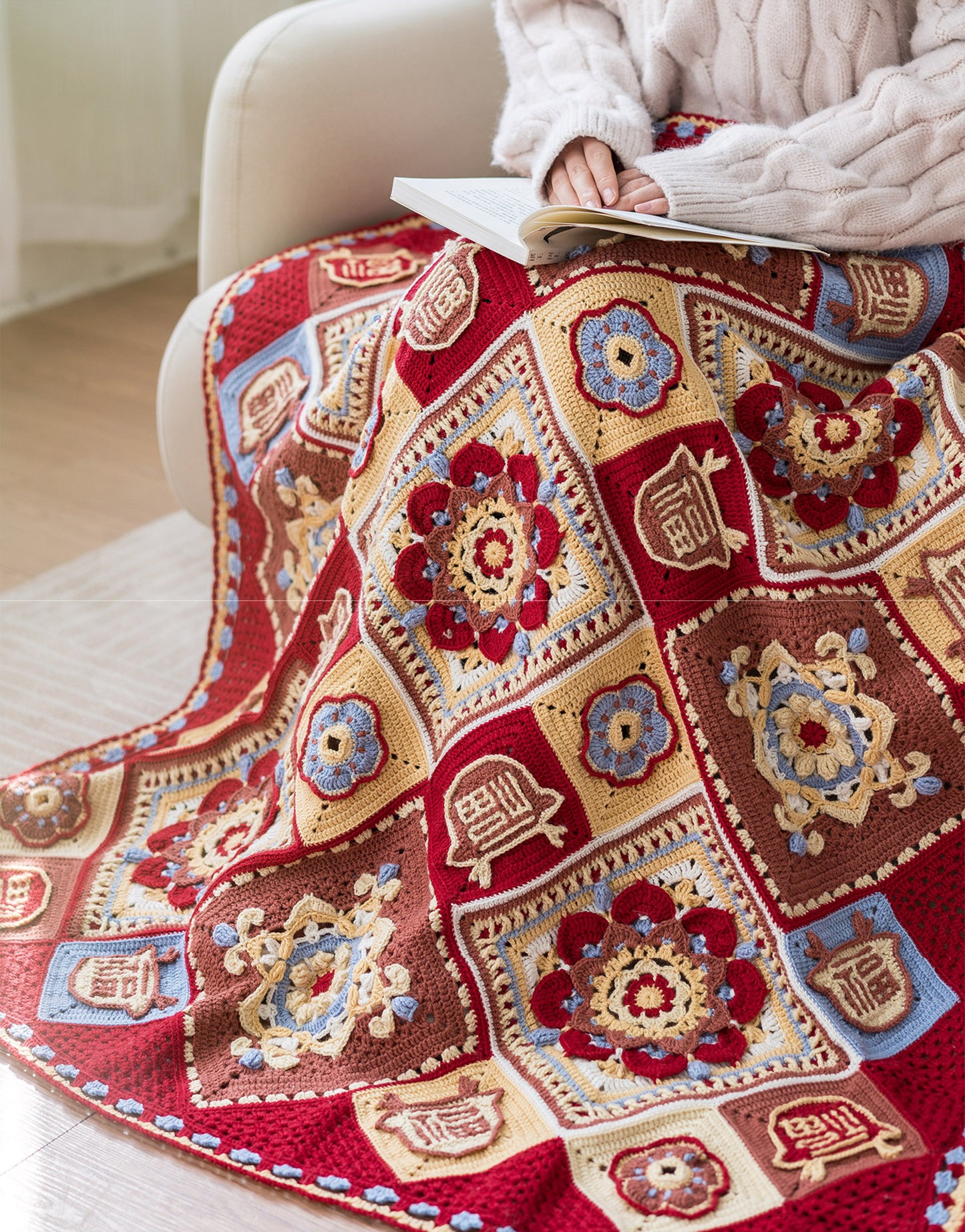 Loong of Fortune Blanket Crochet Pattern