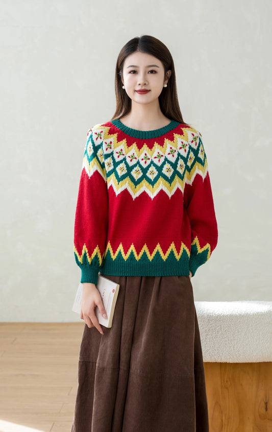 Charlotte Diamond Knit Pattern