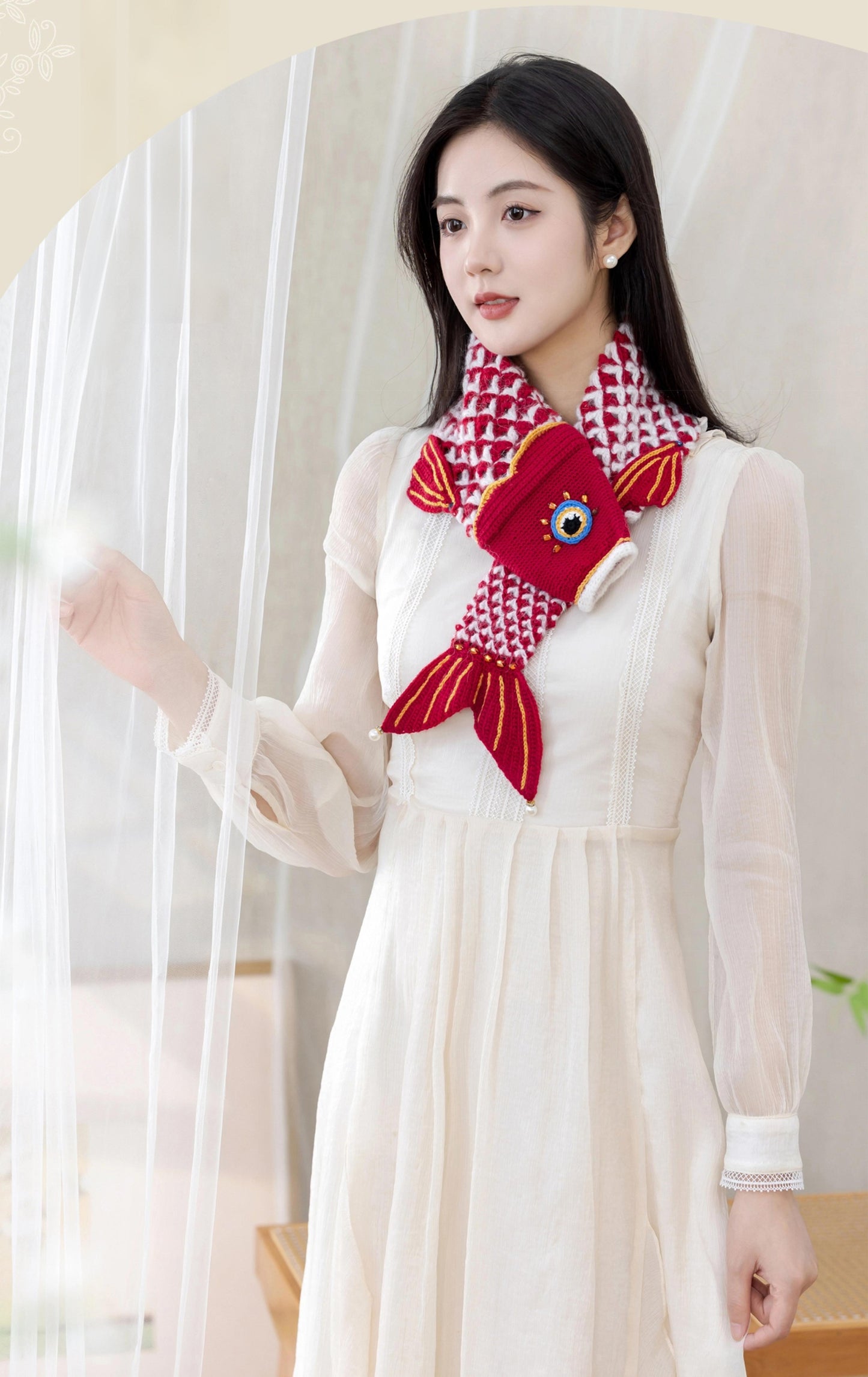 Koi Snood Crochet Kit