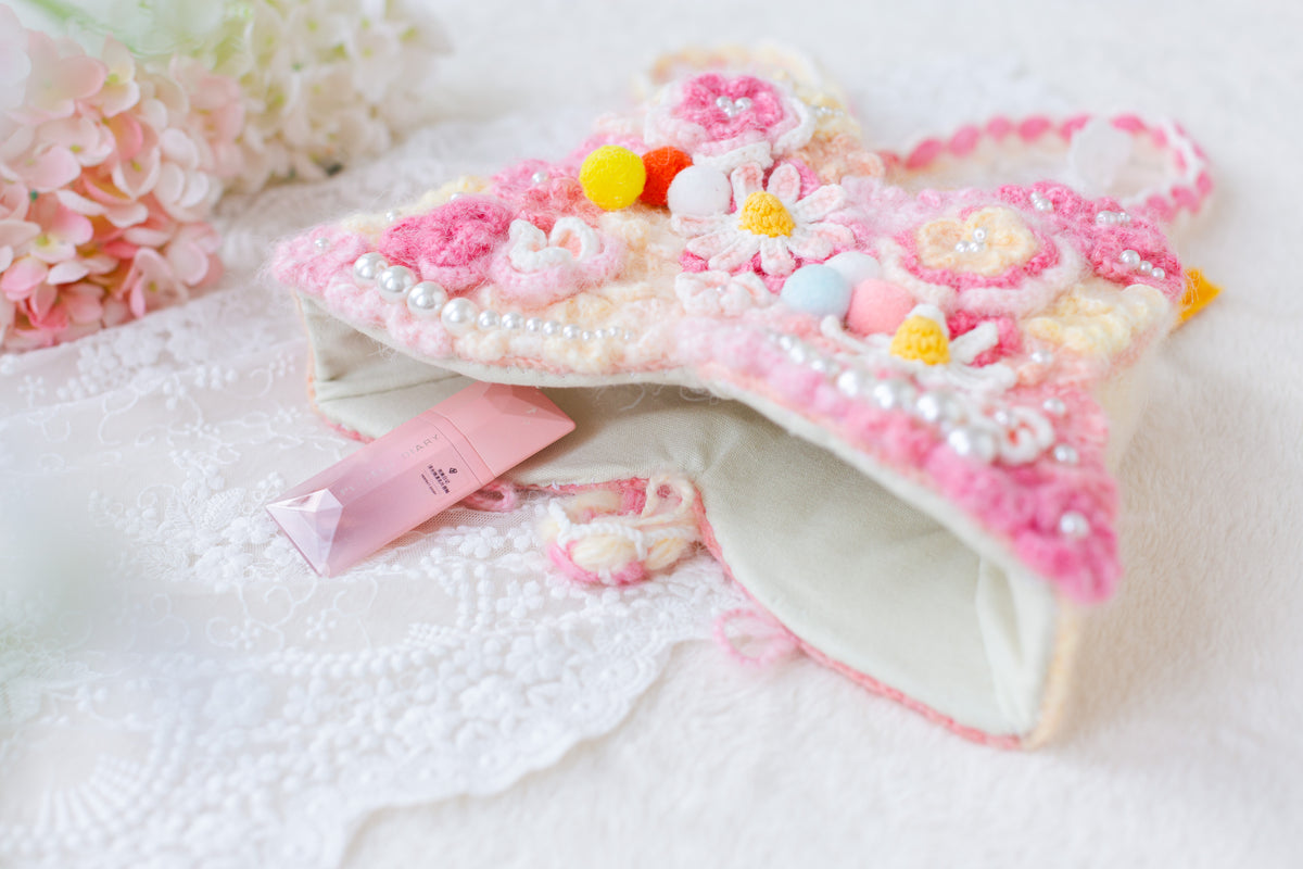 Butterfly Crossbody Bag Crochet Kit