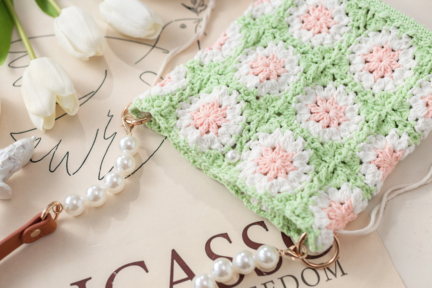 Rivulet Motifs Bag Crochet Pattern