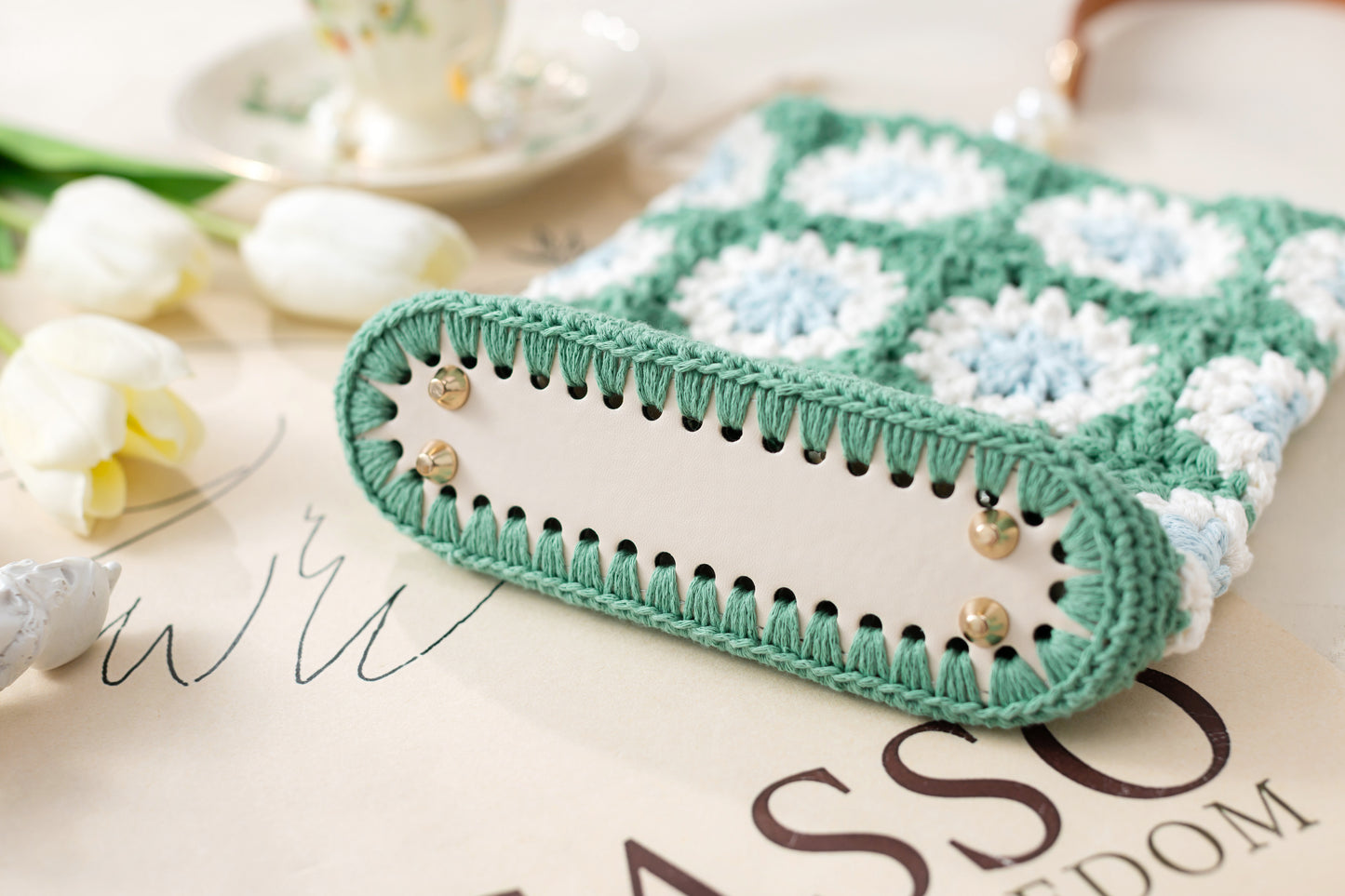 Rivulet Motifs Bag Crochet Pattern