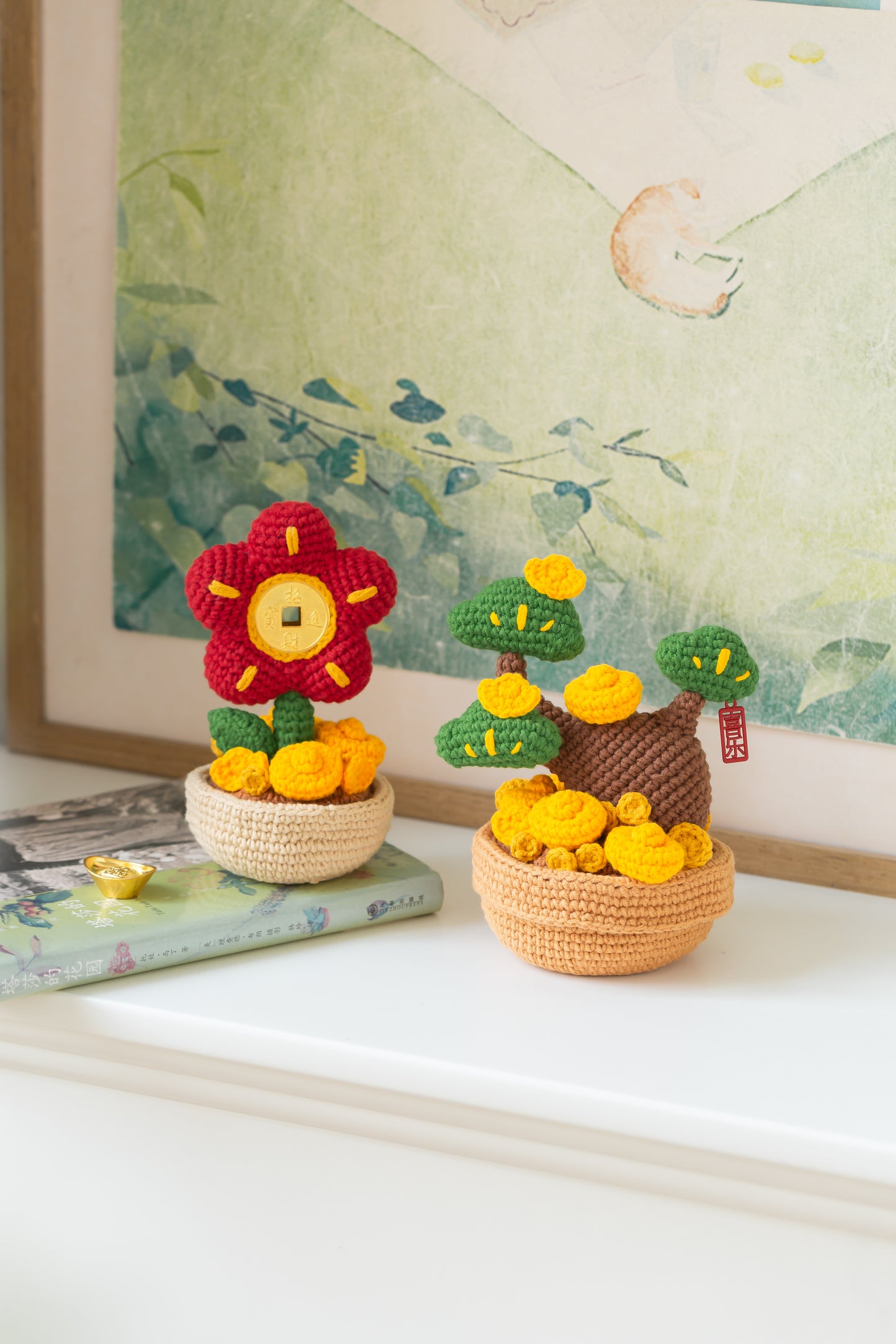 Fat Choy Plant Crochet Pattern