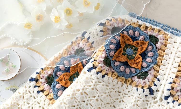 Rainbow Motif Top Crochet Pattern