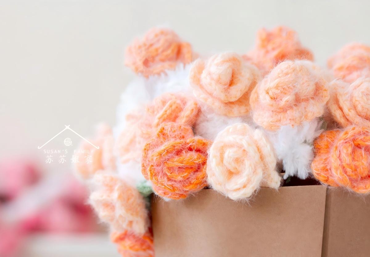 Ombre Floral Cape Crochet Pattern