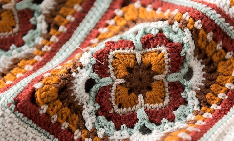 Rock Color Vest Crochet Pattern