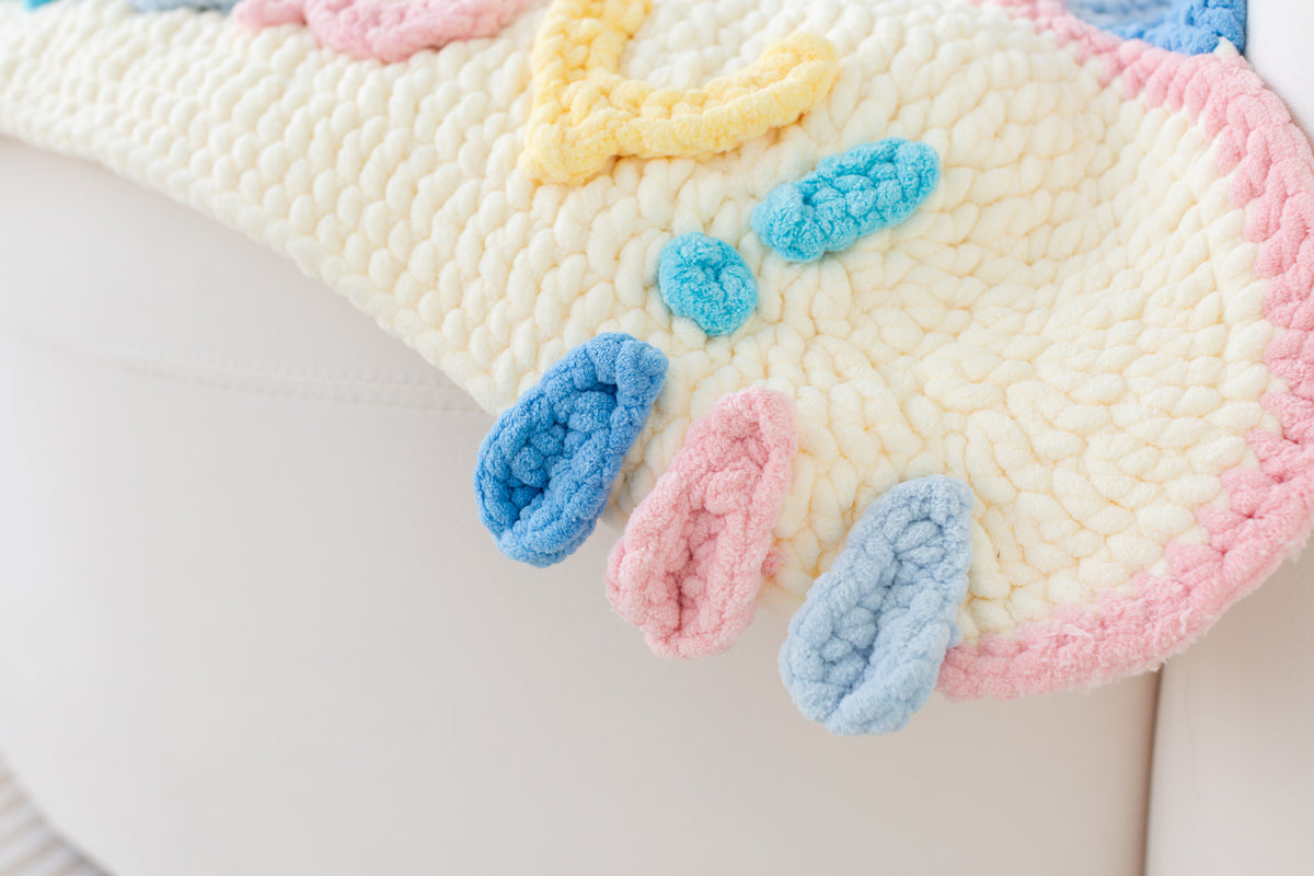 Rainbow Rug Crochet Pattern