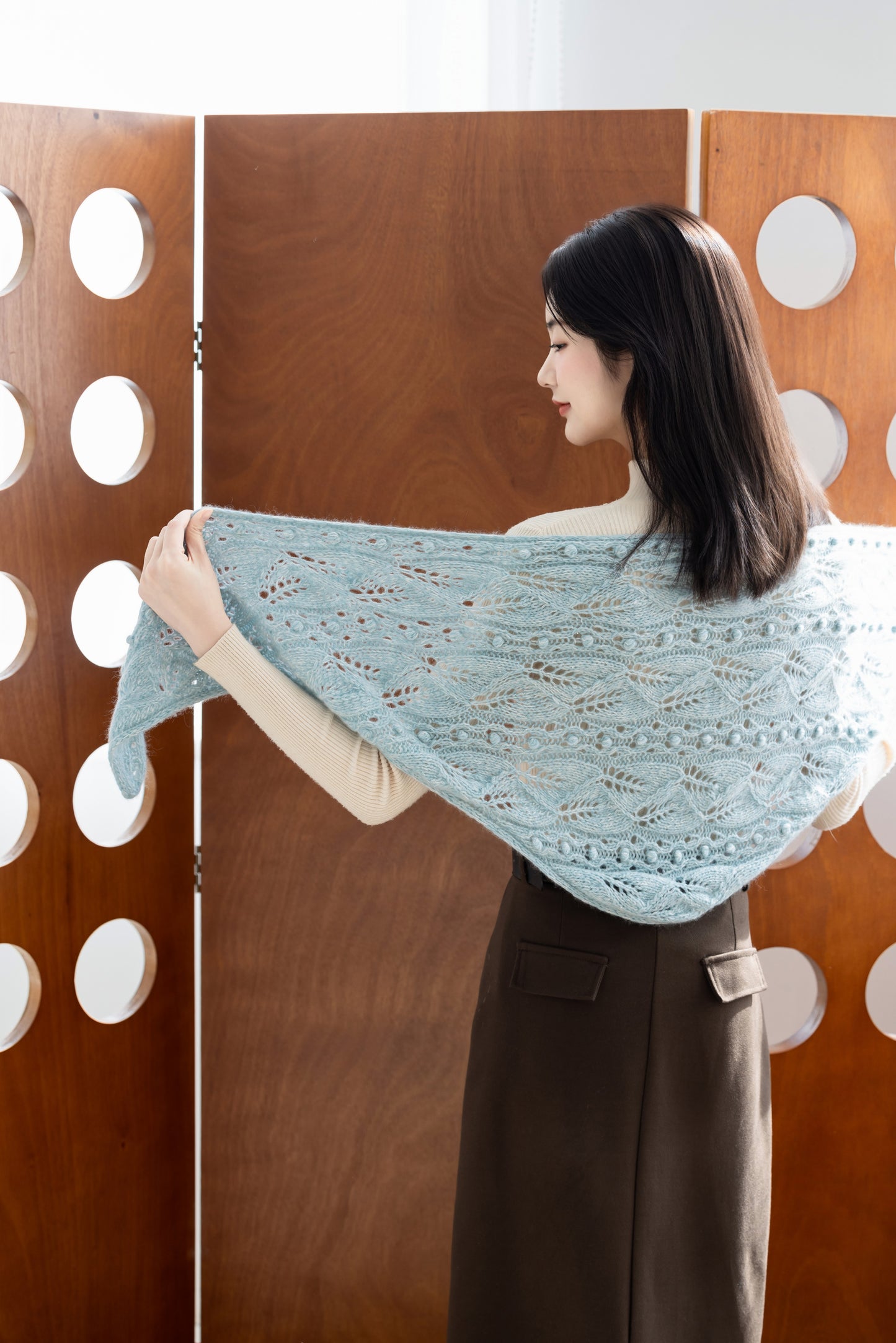 Morning Leaf Knit Pattern