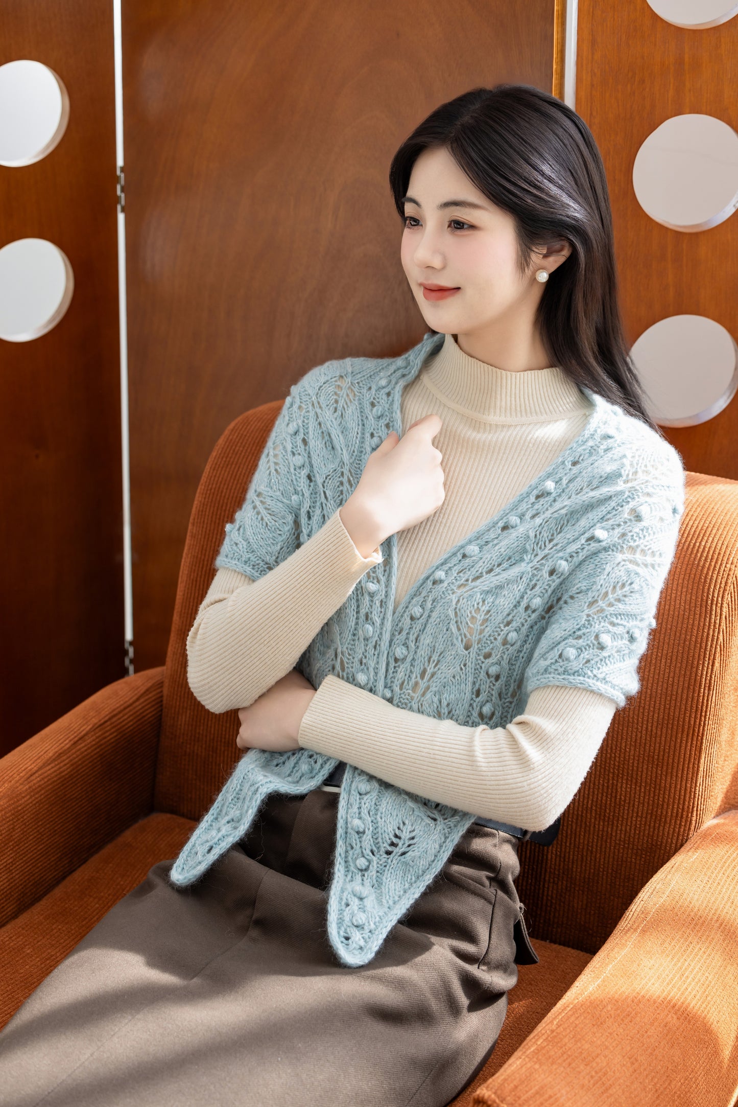 Morning Leaf Knit Pattern