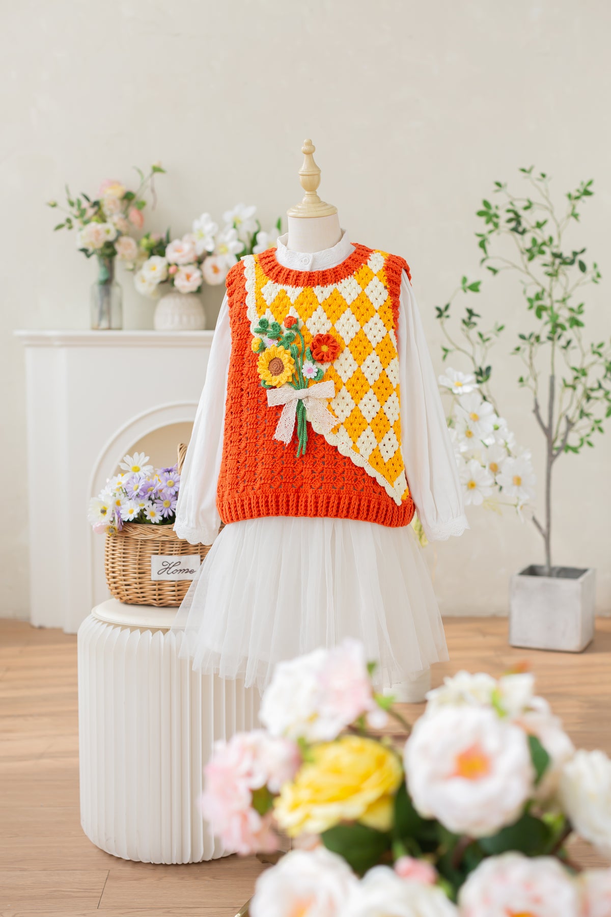 Bouquet Top Crochet Pattern