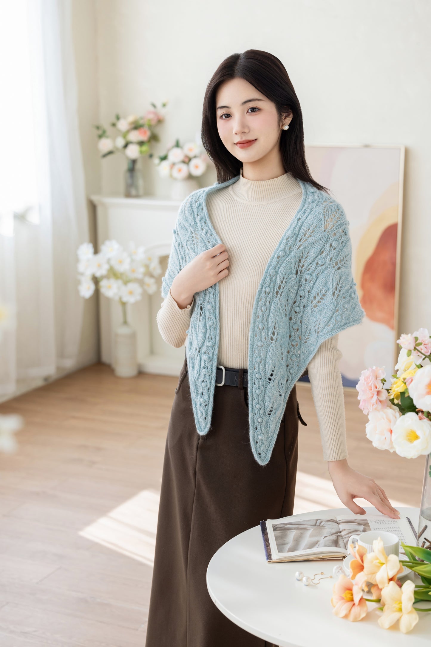Morning Leaf Knit Pattern