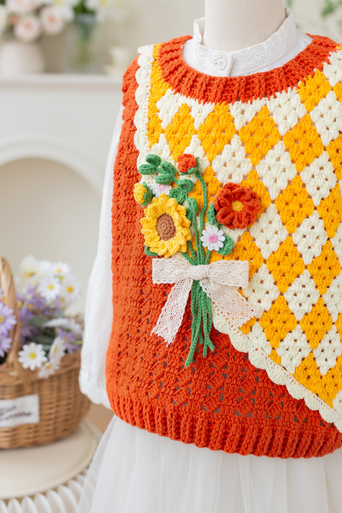 Bouquet Top Crochet Pattern