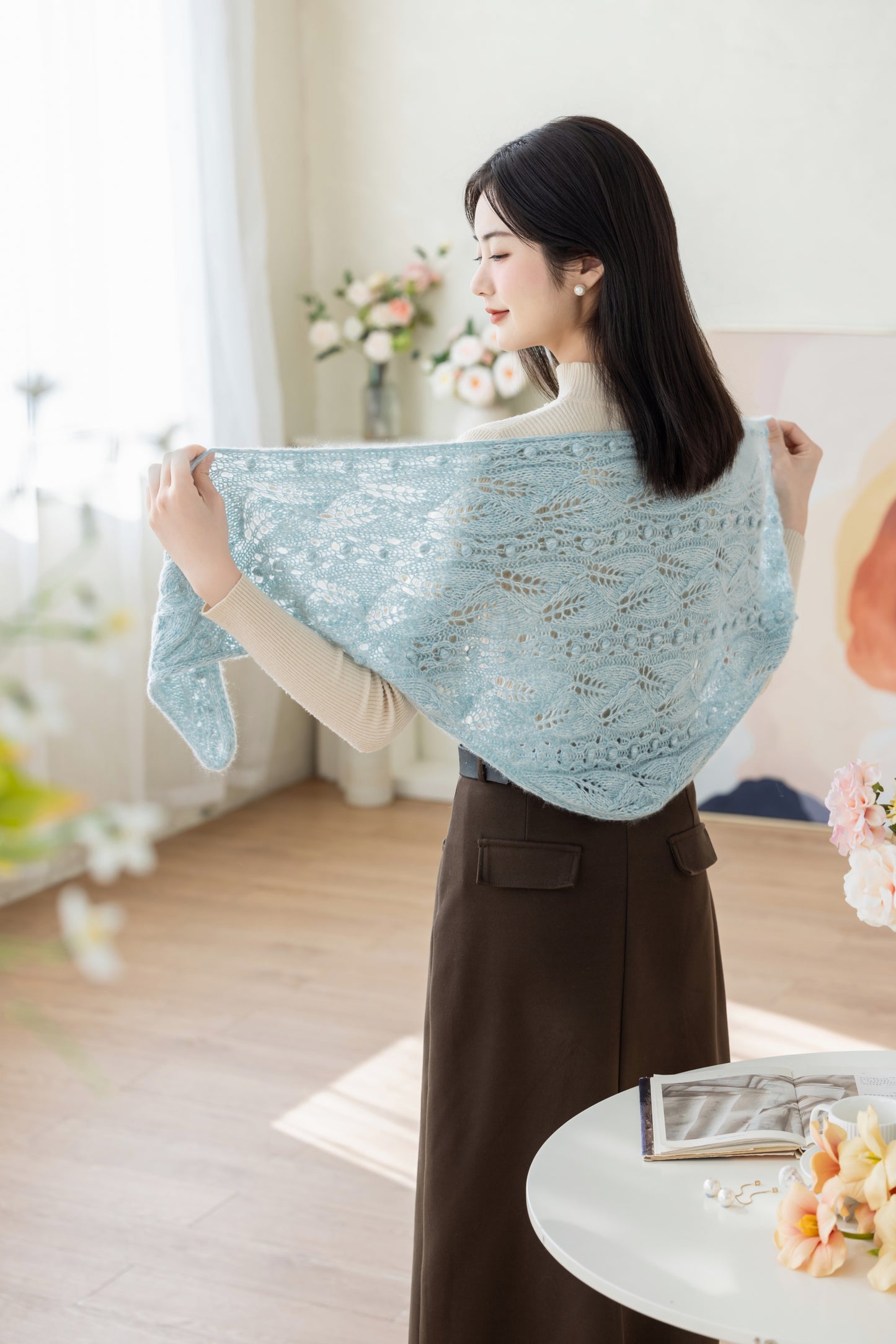 Morning Leaf Knit Pattern