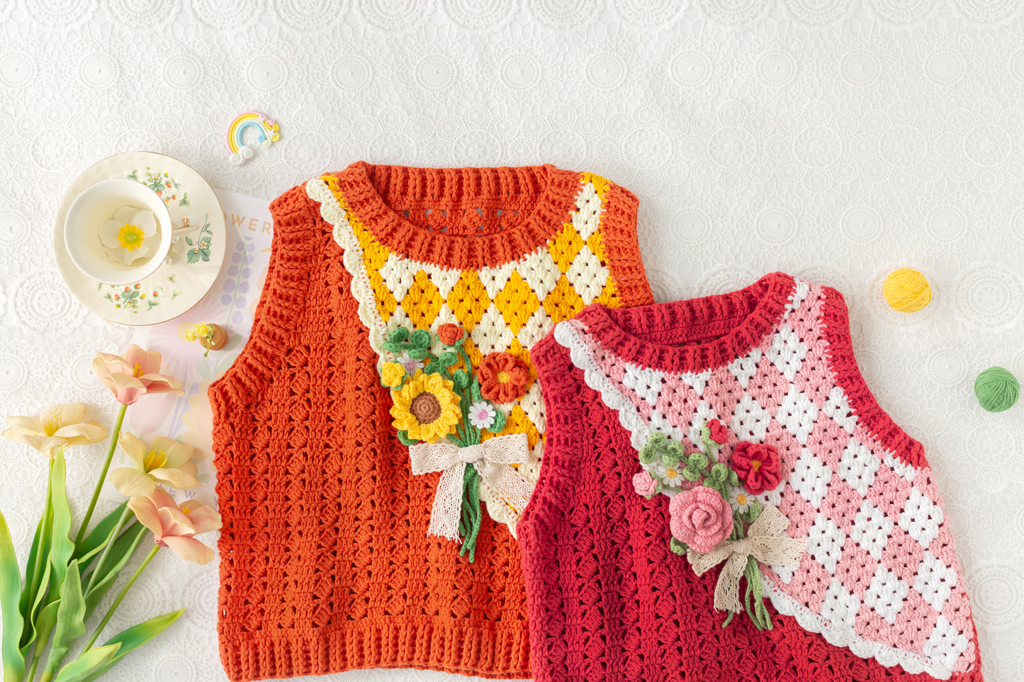 Bouquet Top Crochet Pattern