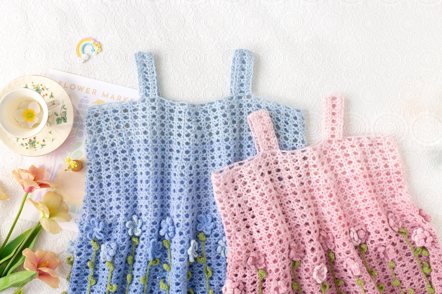 Petal Drop Top Crochet Pattern