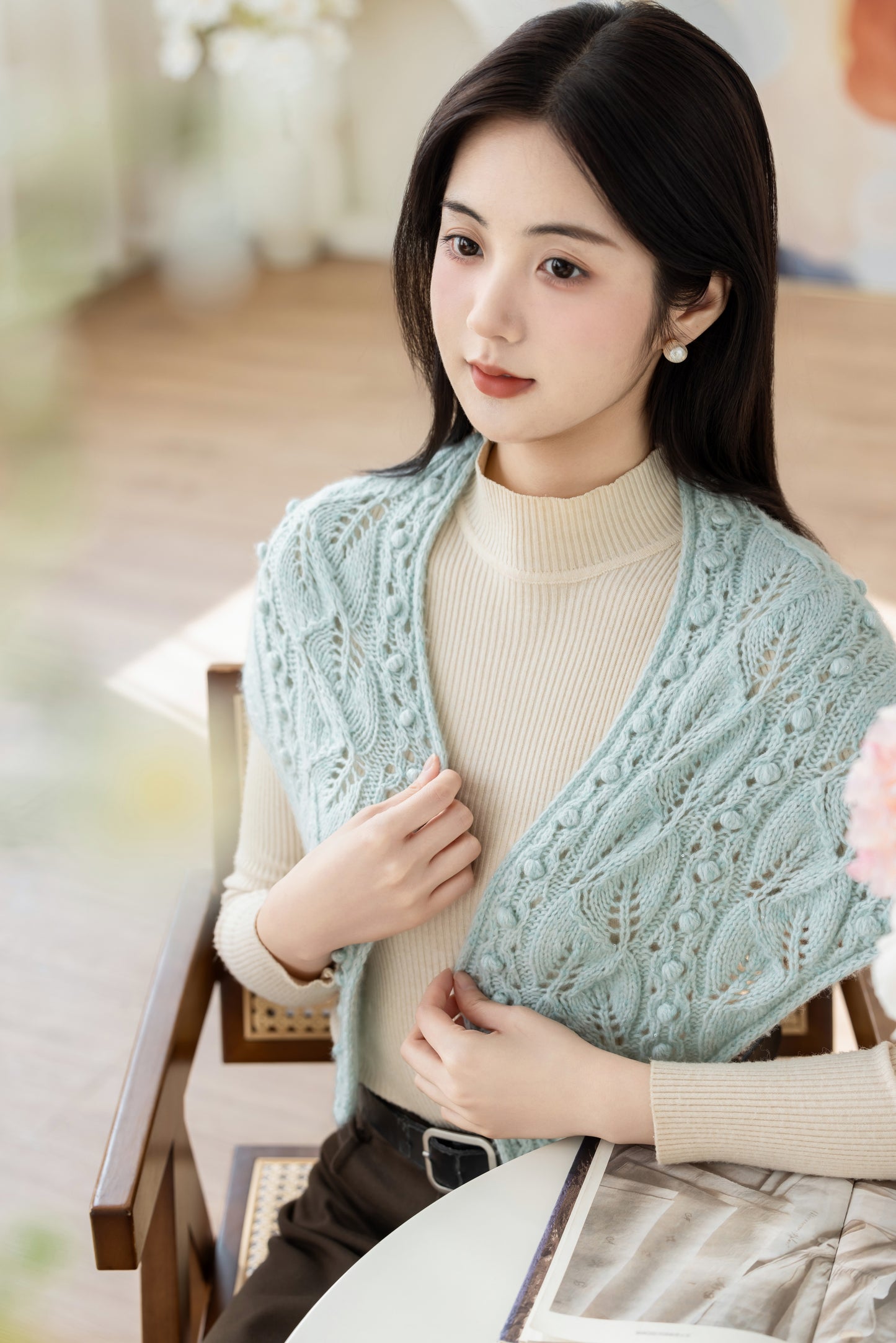 Morning Leaf Knit Pattern