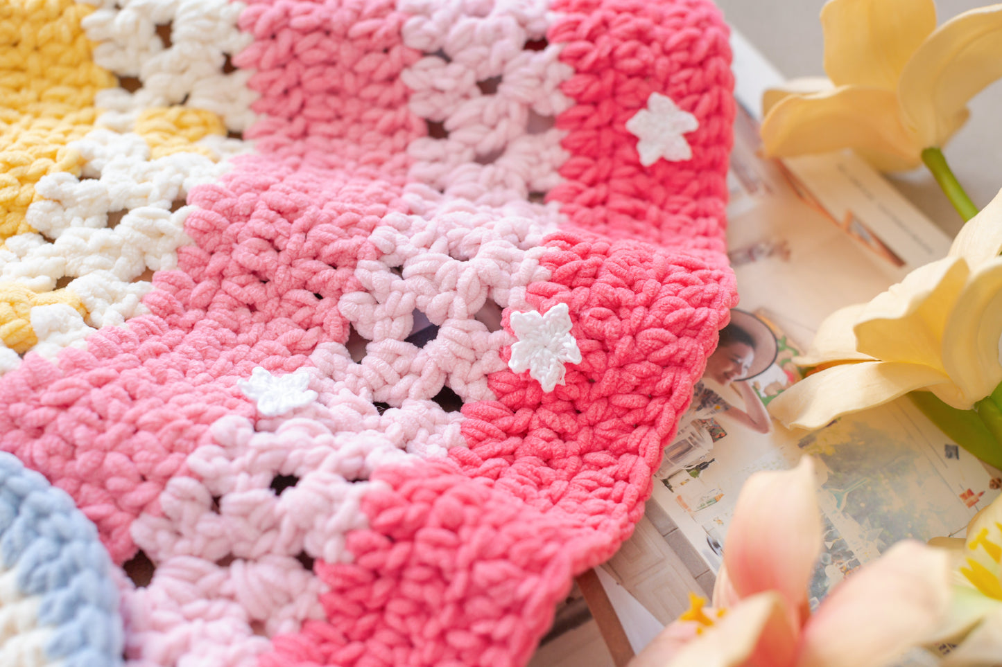 Rainbow Rug Crochet Pattern