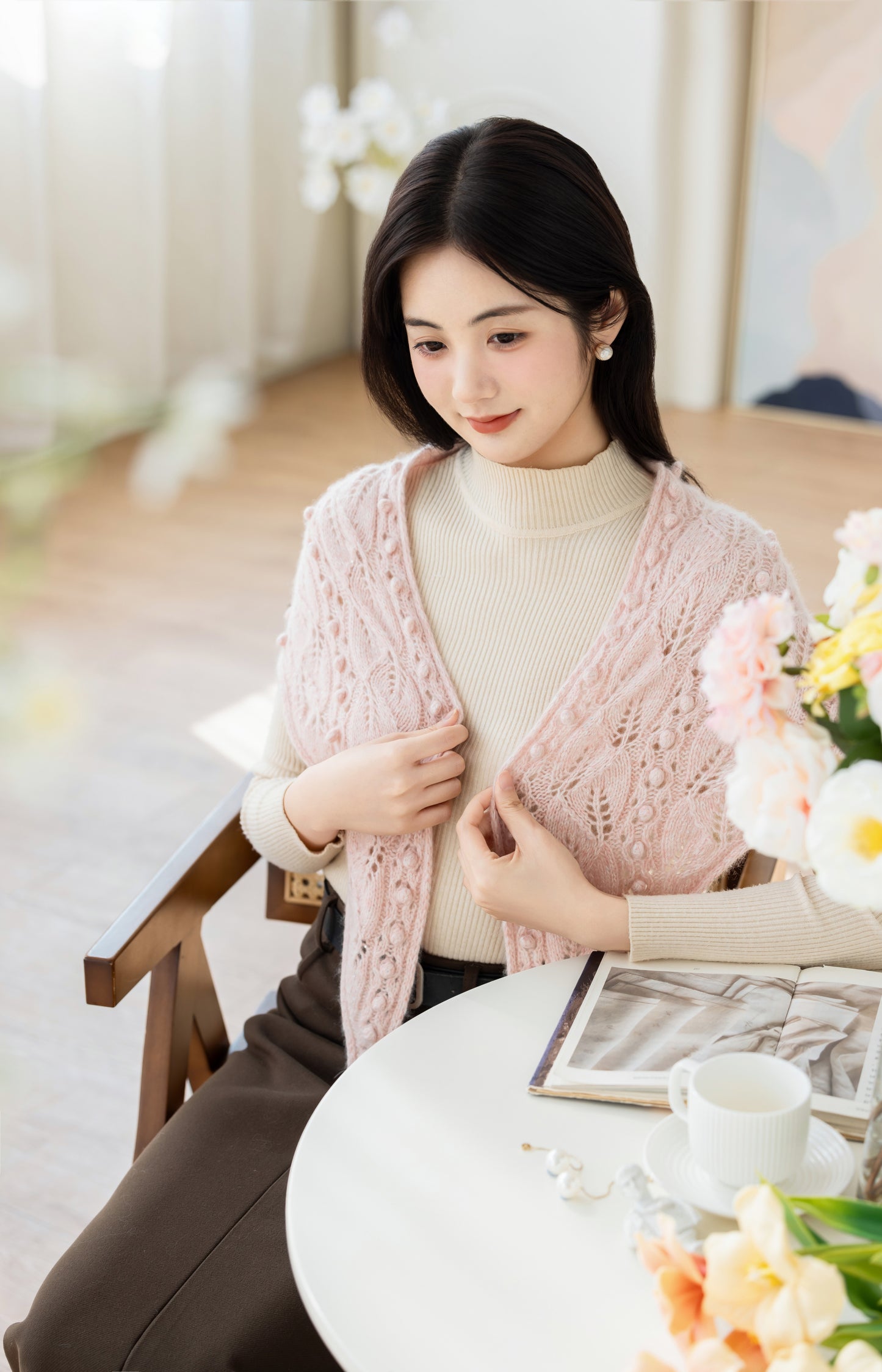 Morning Leaf Knit Pattern