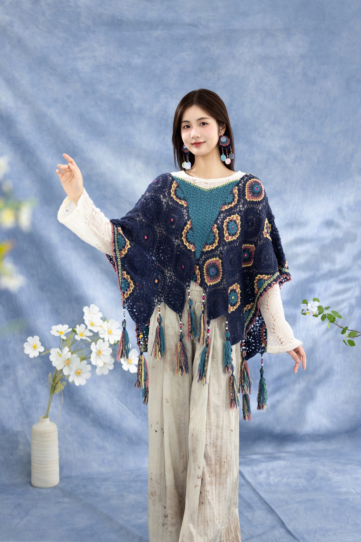 Azure Phoenix Crochet Kit