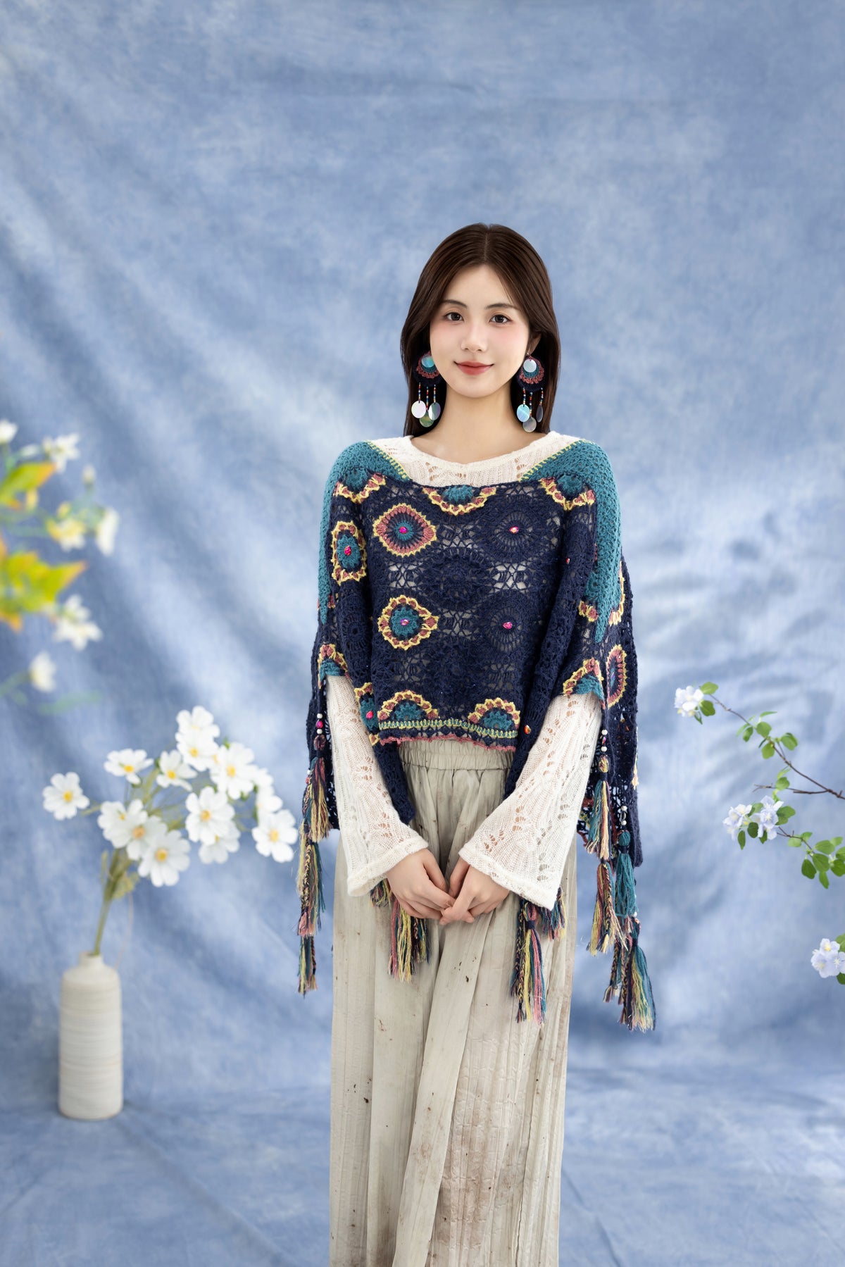 Azure Phoenix Crochet Kit