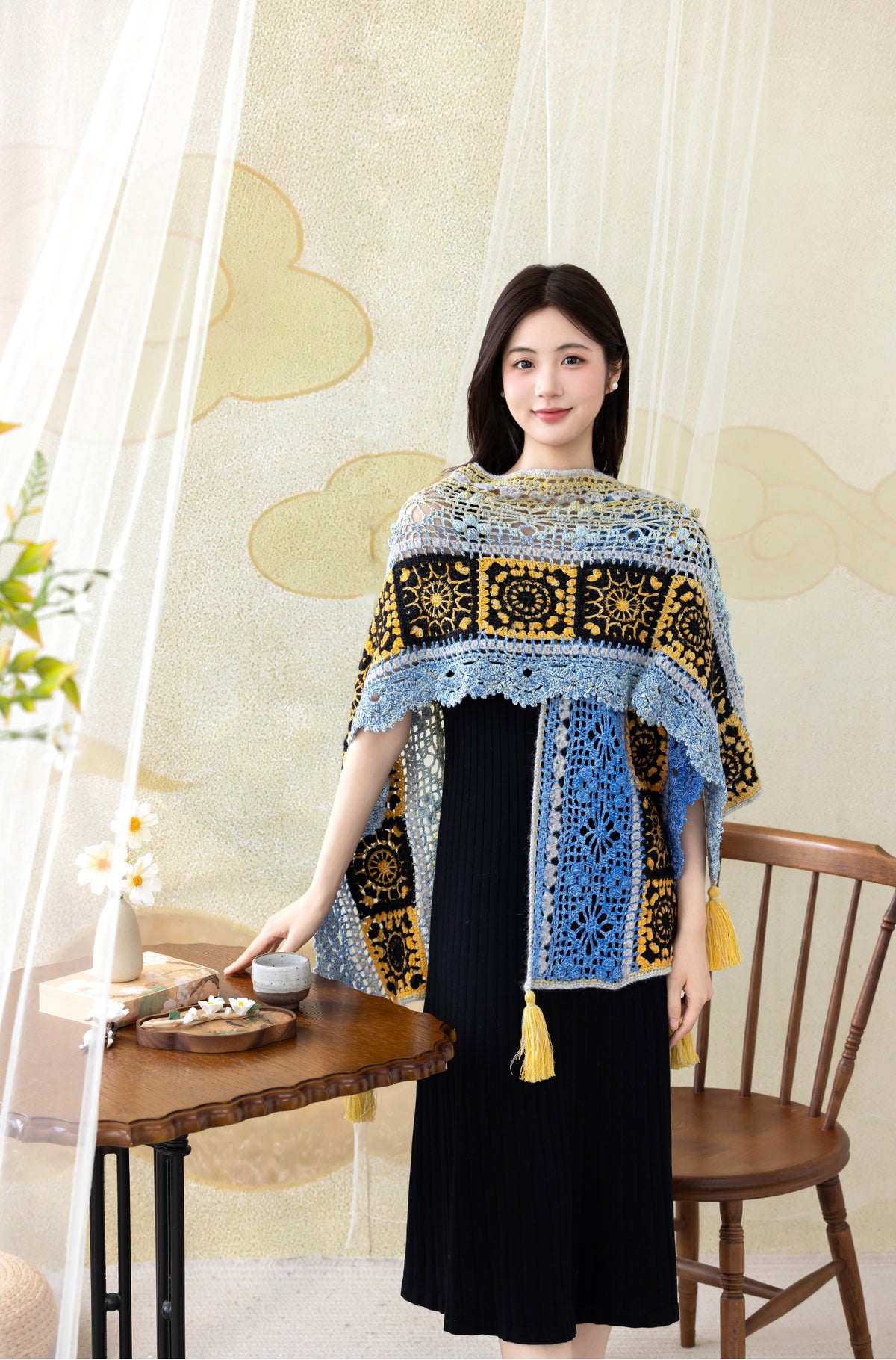 Schumann Shawl Crochet Kit