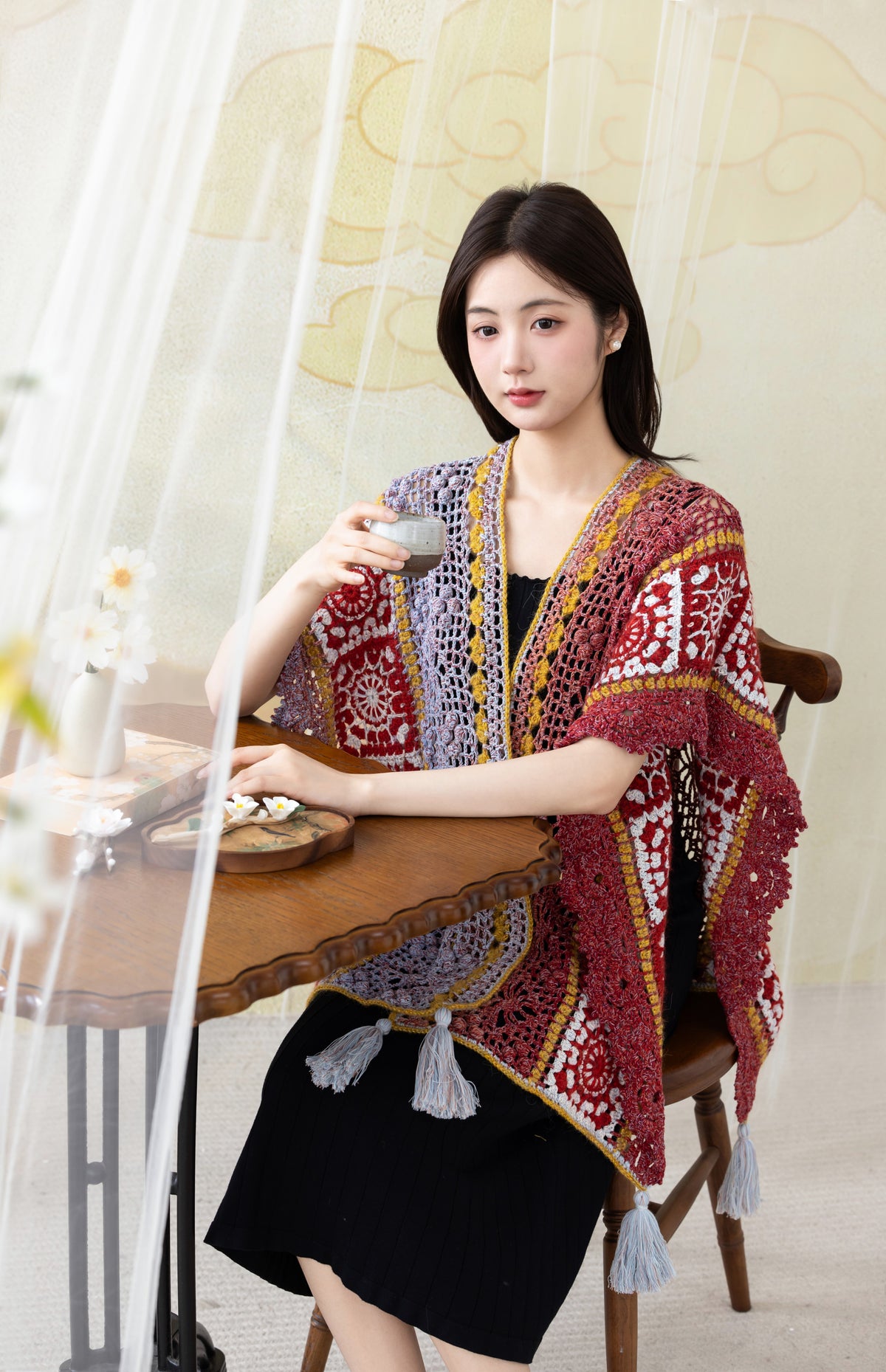 Schumann Shawl Crochet Kit