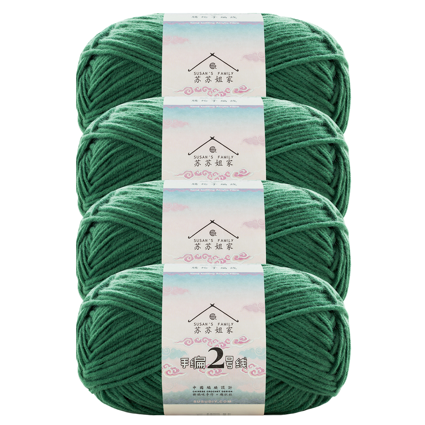 Handgefertigter Strickfaden Nr. 2