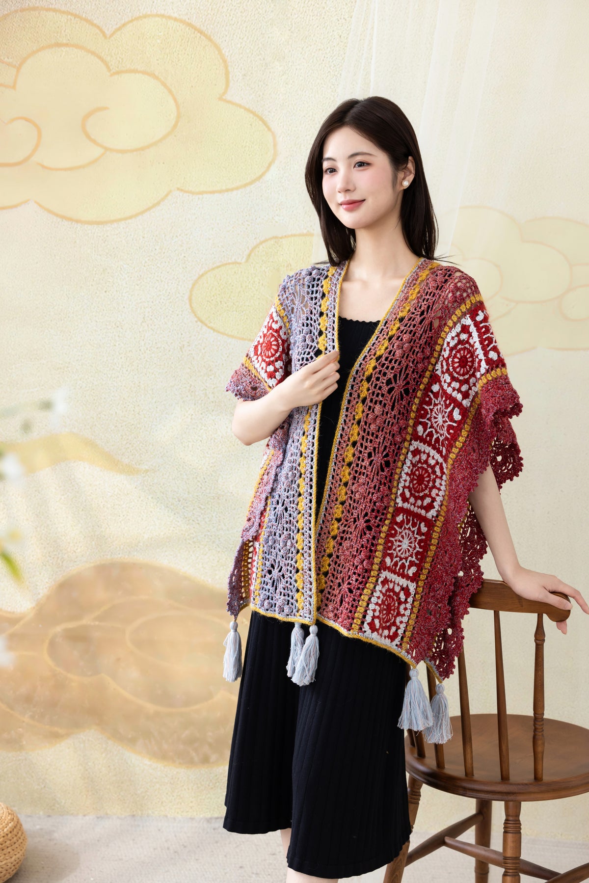 Schumann Shawl Crochet Kit