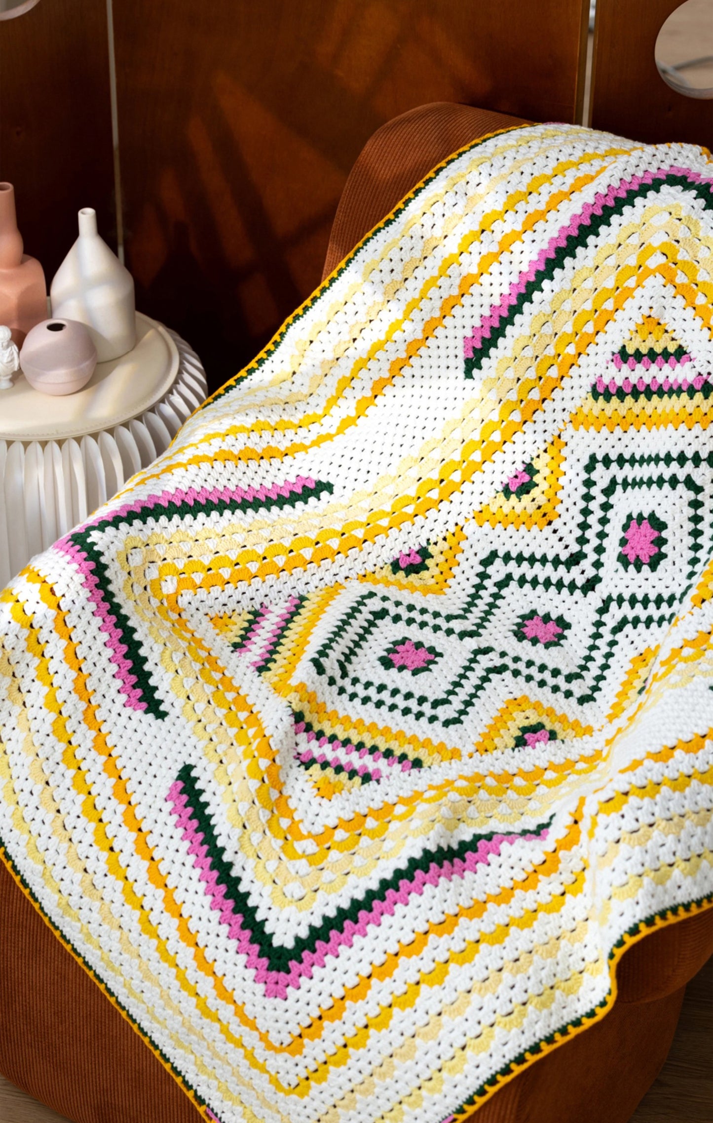 Tessera Diamond Crochet Pattern