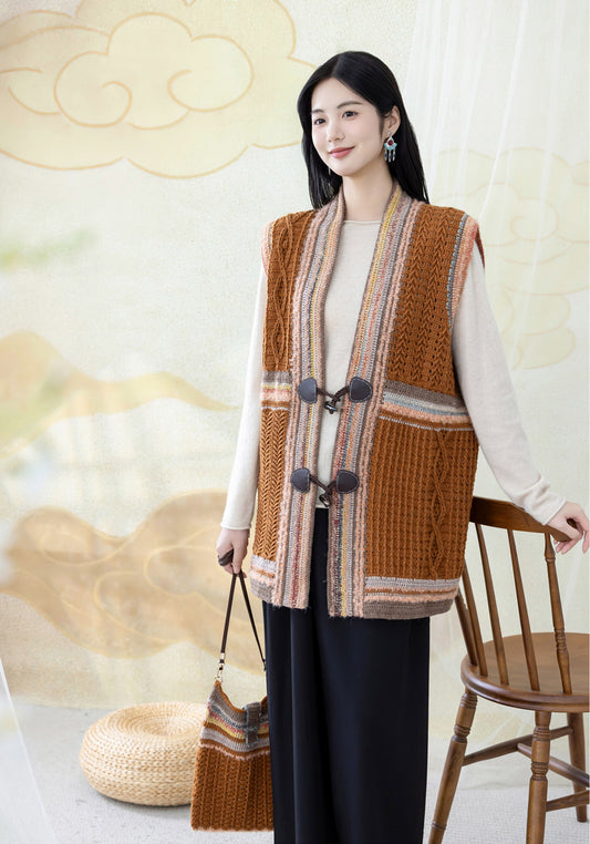 Nomadic Patchwork Coat Crochet Kit