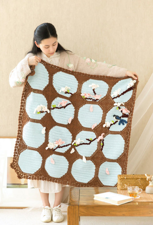 Jiangnan Motif Blanket Crochet Pattern