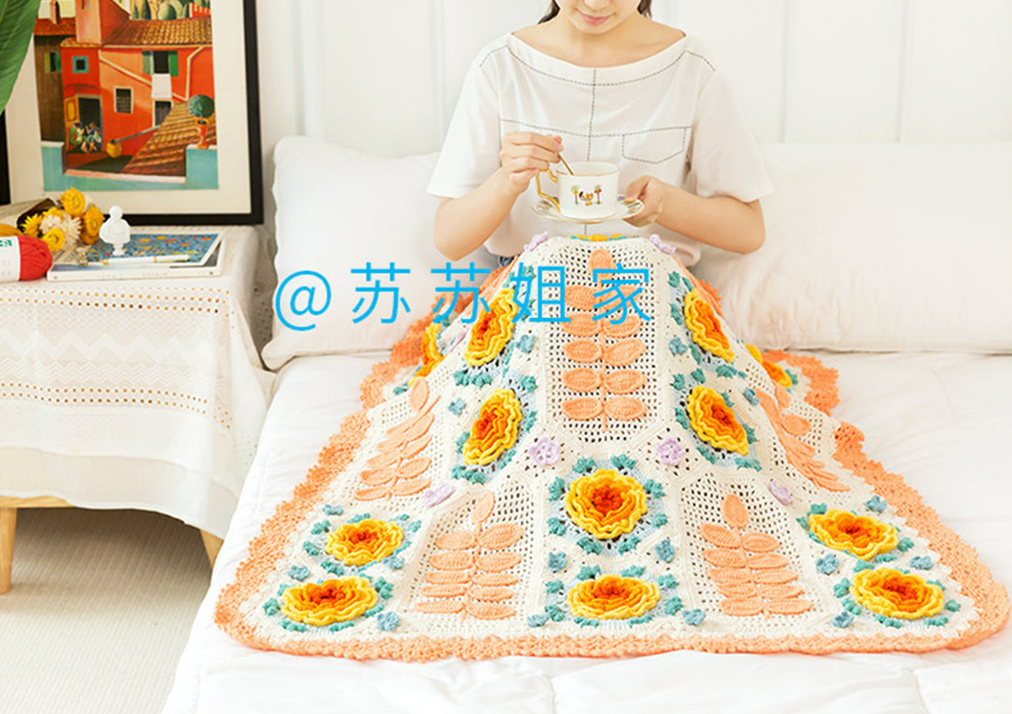 Morris's Rose Crochet Pattern