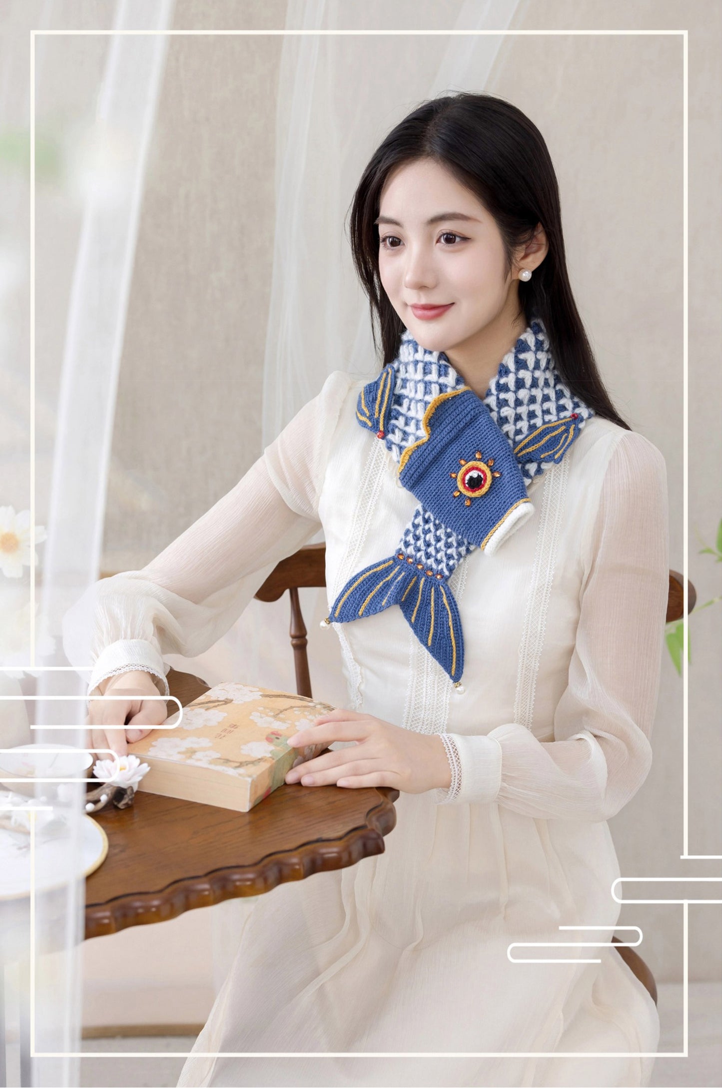 Koi Snood Crochet Kit