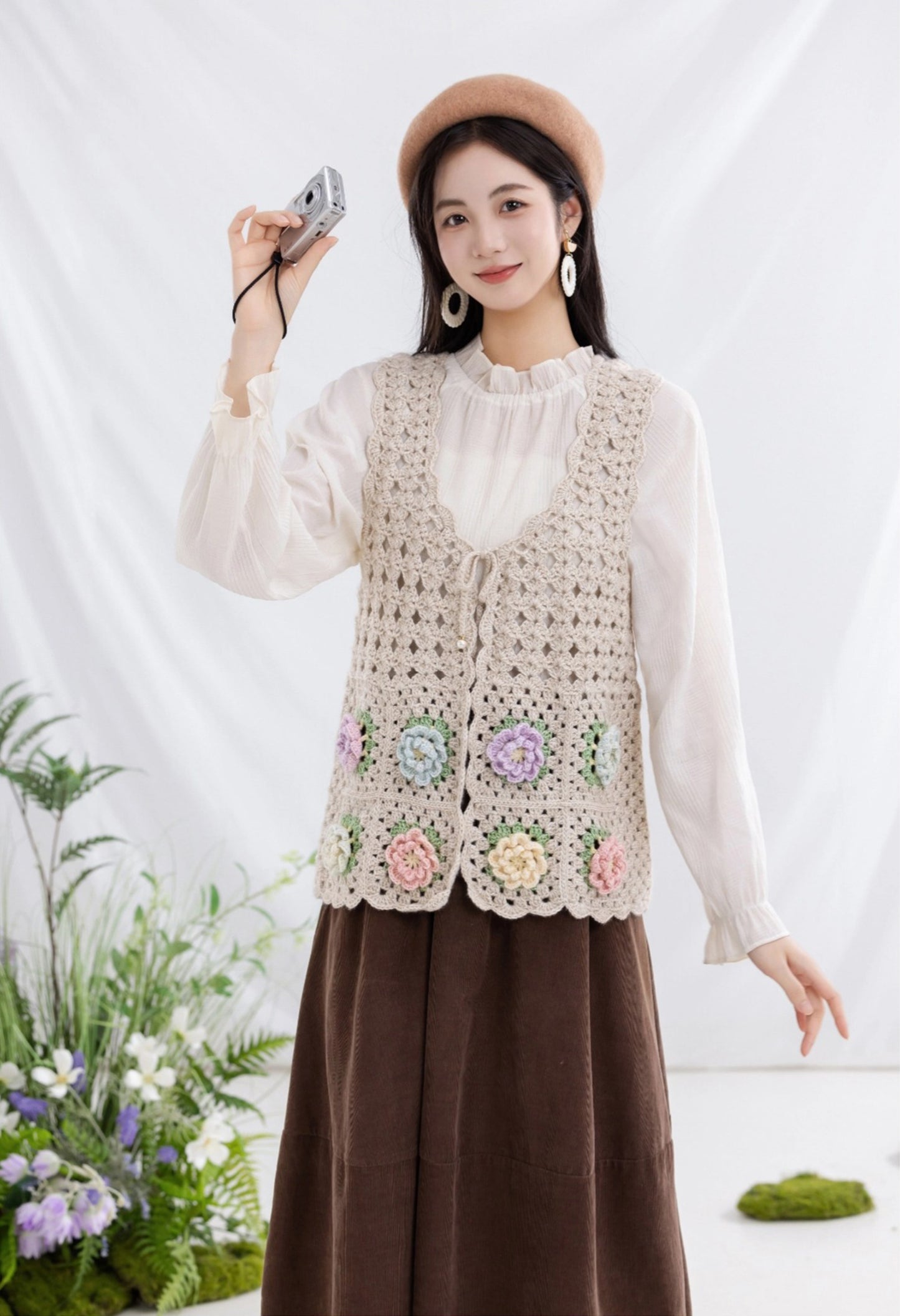 Cloud Bloom Crochet Kit