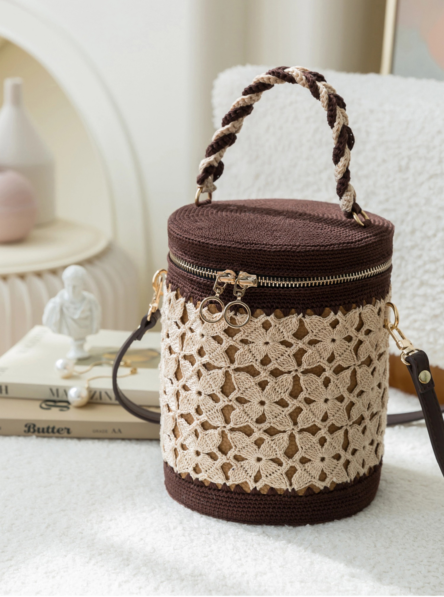Diamond Bucket Crochet Yarn Kit
